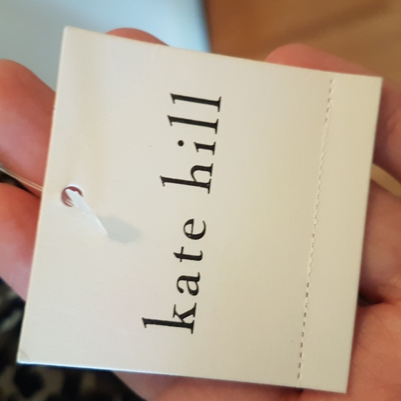 Kate Hill Rayon/Spandex Leopard print Midi Dress - Picture 5 of 7